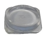 Batente Silicone 20x4mm Alto (peça) 