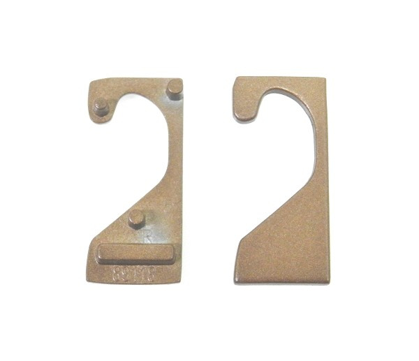 Ponteira Zam Perfil Collegato 15mm Castano Fll (par) 