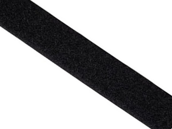 Velcro 20mm C/adesivo Femea Preto (metro Linear) 