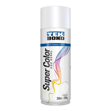 Tinta Aerosol Uso Geral 350ml/250g Branco Fosco (peça) 