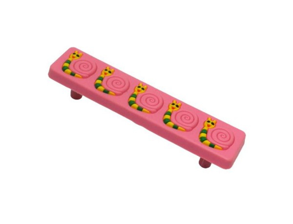 Puxador Il 5501 96mm Pvc Fll (peça) 