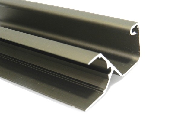 Perfil Pux Aluminio Mov4128 (18mm) Inox Fosco Fll (metro Linear) 