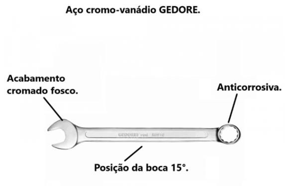 Chave Combinada 10mm (peça) 