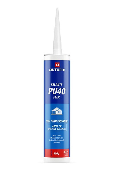 Adesivo Pu40 Construcao 380g Cinza (peça) 