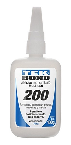 Cola Inst 200 100gr Multiuso Tek (peça) 