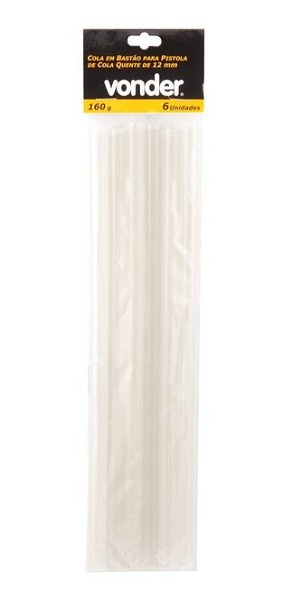 Cola Bastao 12mm P/pistola Cart C/6pcs (peça) 