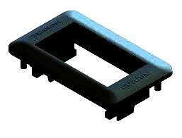 Mini Espelho Serie 10 Nbr 1bl Preto Fll (peça) 