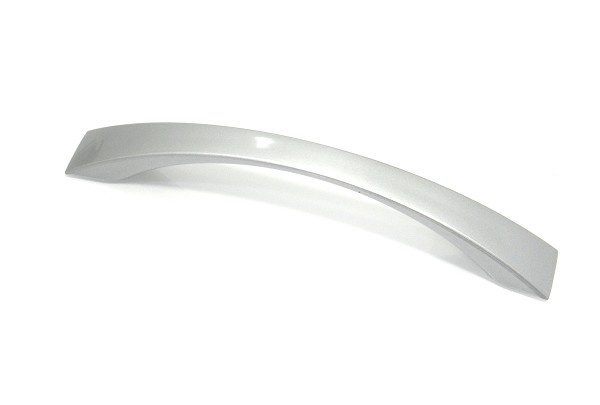 Puxador Plast Baumino 160mm Prata Uv (peça) 