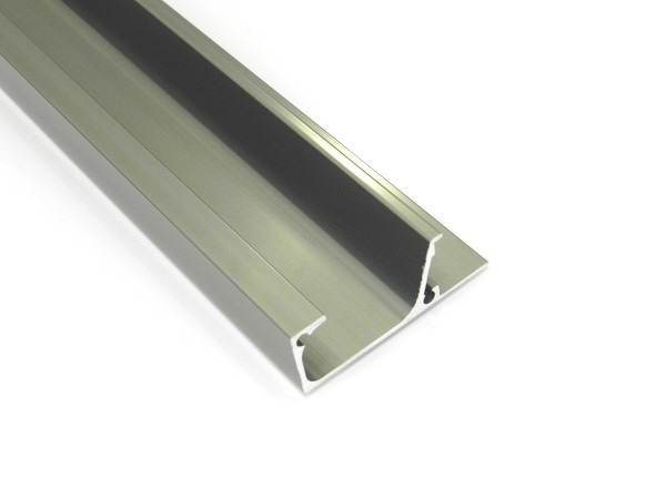 Perfil Pux Aluminio Rm-176 P/15mm Speciale Inox Rom (metro Linear) 