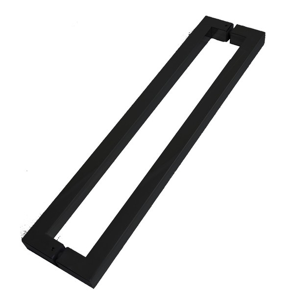 Puxador Goal 30x30x1200mm Preto (par) 