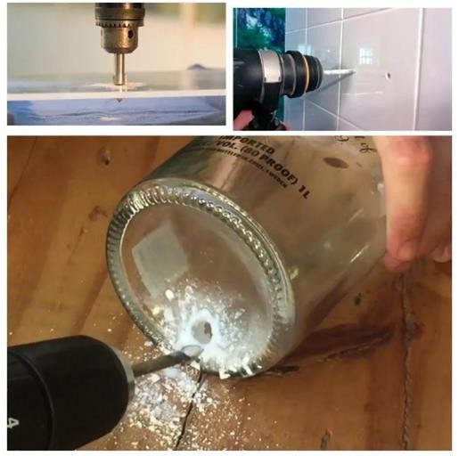 Broca P/ Vidro 8mm (peça) 