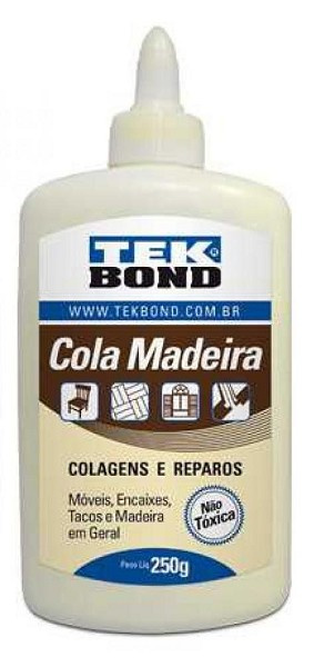 Cola Madeira 250g Tek (peça) 