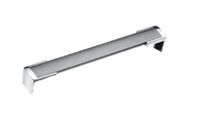 Puxador Termini 192mm Ti Esc/crom Fll (peça) 