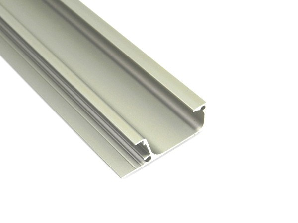 Perfil Pux Aluminio Rm-053 Supra Champagne Claro 18mm Rom Fll (metro Linear) 