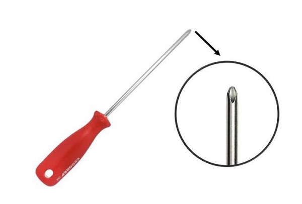 Chave Ph 1/8x4" (peça) 