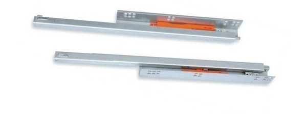 Corredica Telesc 400mm Oculta Gt2 C/amort 30kg (a) 433.03.184 Haf (par) 