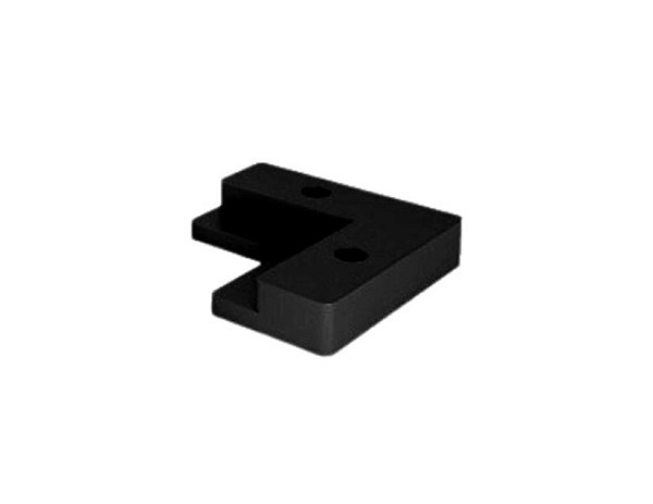 Fixador P/espelho/canto L Pt-80 Pr (peça) 