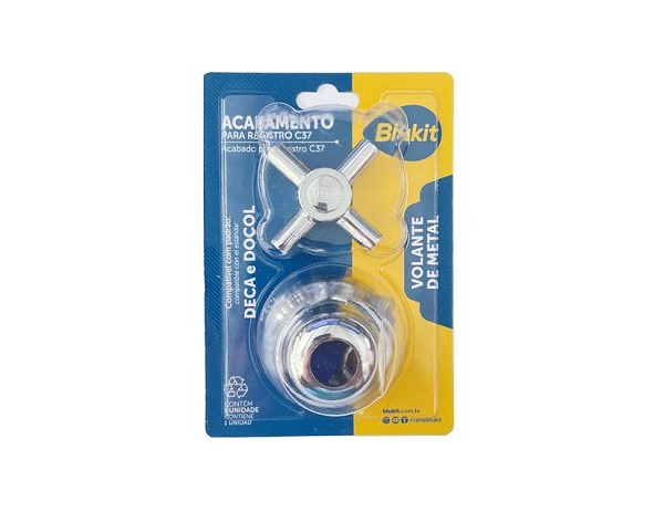 Acabamento C37 Deca Metalico Cromado 092102-21 (peça) 