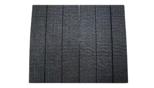 Feltro 1094 Retangular 500x20x2mm C/6 Pcs Preto (peça) 