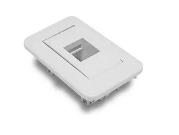 Mini Espelho Serie 10 Rj45 1bl Branco Fll (peça) 
