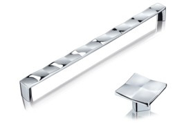 Puxador Piatto 160mm Crom Fll (peça) 