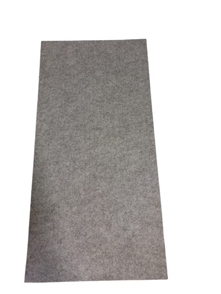 Feltro 1674 Retangular 500x250x3mm Cinza (peça) 