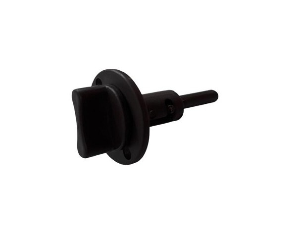 Fecho Pratico Kit Sobrepor Concavo Marrom Fll (peça) 
