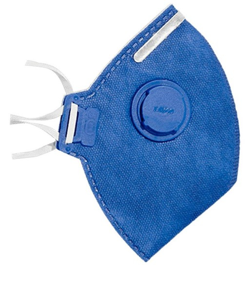 Mascara Resp Descart Pff1 C/valv T-651-v Azul (peça) 