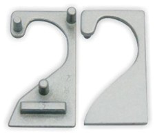 Ponteira Zam Perfil Collegato 18mm Anod (par) 