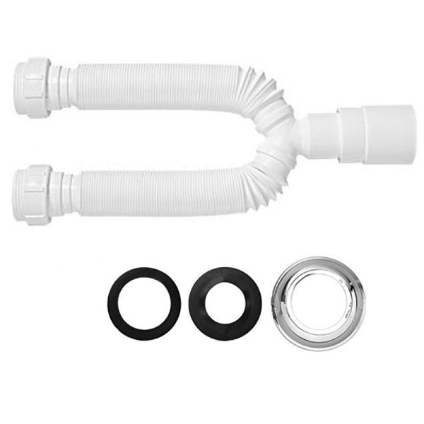 Sifao Tubo Ext Duplo Univ Branco 030205-425 *** (peça) 