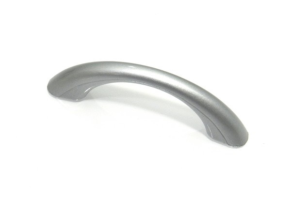 Puxador Plast Alca Toronto 64mm Prata Uv (peça) 
