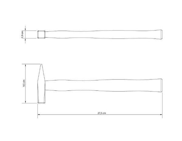 Martelo Pena 200gr Tramontina (peça) 