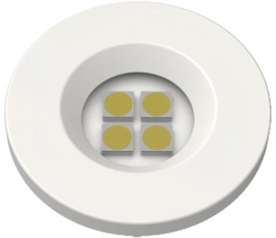 Luminaria Pontual Circ D35 4 Super Led 3000k 110/220 Branca Fll (peça) 