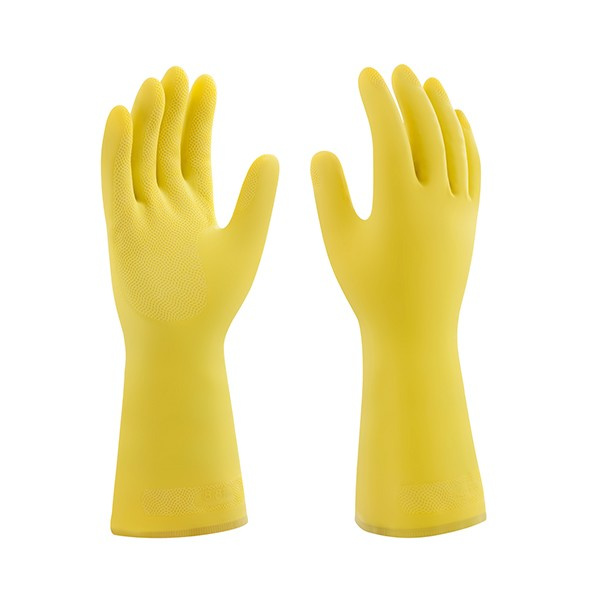 Luva Latex Pequena (7) Amarela Prot (par) 