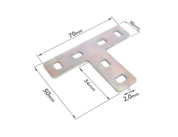 Placa Juncao T 70x34x16x2mm 894 (peça) 