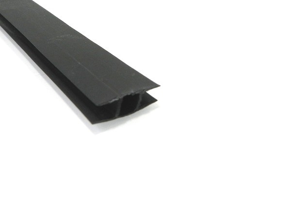 Perfil H Prex.012 Pt-80 Preto (metro Linear) 