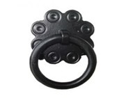 Puxador Pz 129 Flower Preto (peça) 