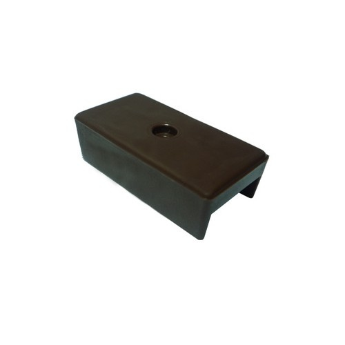 Sapata Plast Lat 19x37mm Marrom Fll (peça) 