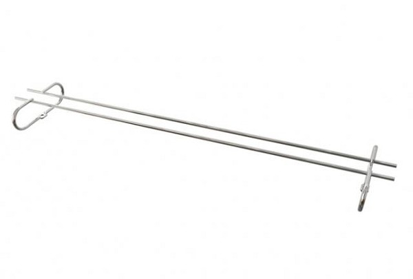 Porta Taca Reto 300mm Crom Dim (peça) 