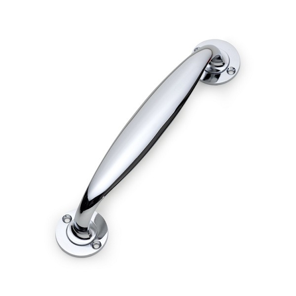 Puxador Alca 300mm Zamac Grande Crom Fll (peça) 