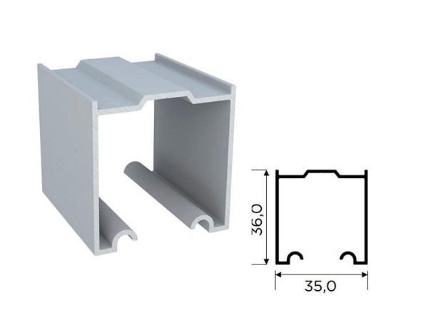 Perfil Aluminio Sup Rm-018 (u1098) *** (metro Linear) 