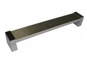 Puxador Zagatto 640mm Inox Esc Fll (peça) 