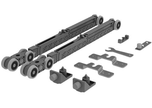 Sistema Porta Correr Rdz Ro-82tp Medio (40-80) Rom Fll (peça) 