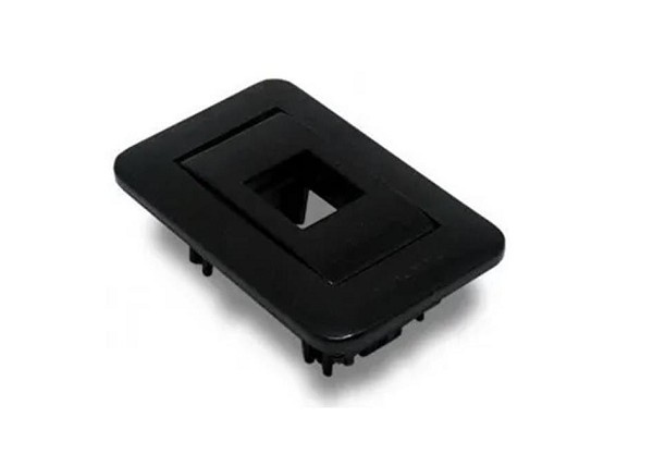 Mini Espelho Serie 10 Rj45 1bl Preto Fll (peça) 