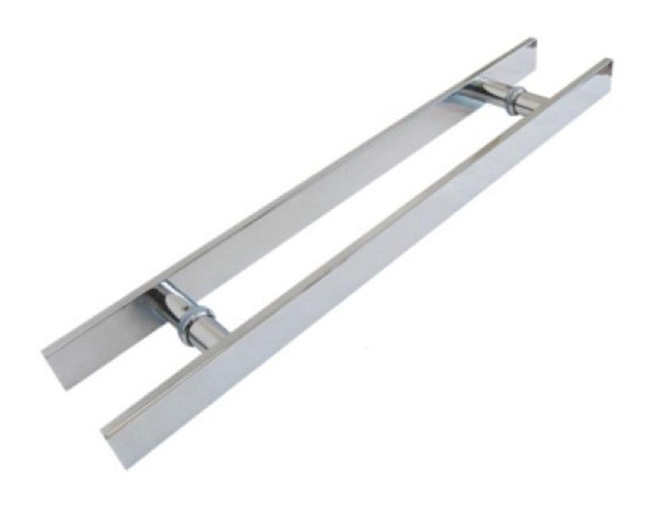 Puxador Top Bbb Inox 40x10mm 600mm Cromado (par) 