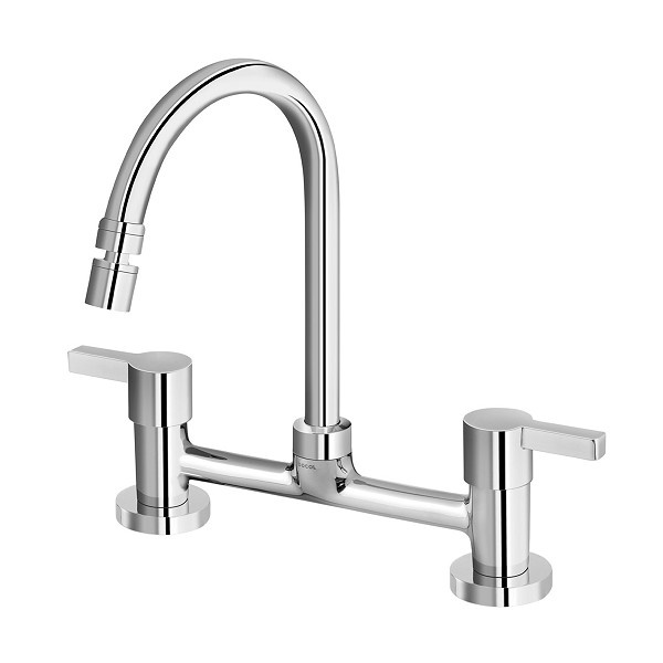 Torneira Coz Mesa Bica Alta Mist 1/2"(dn15) Chess-chrome Fll (peça) 