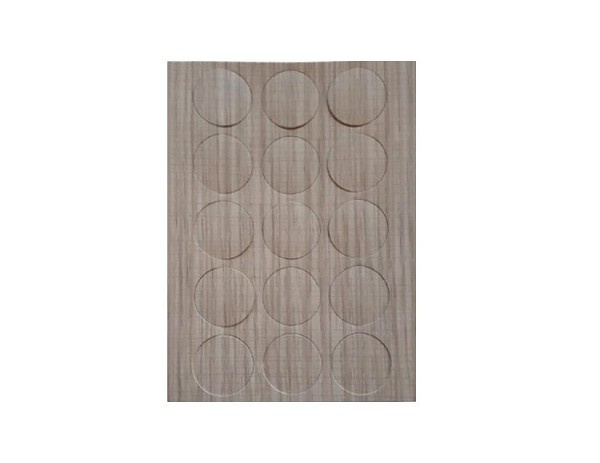Tapa Furo Adesivo Pvc 18mm Santana Oak Fll (cento) 