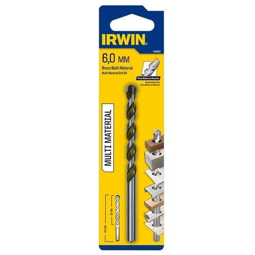 Broca Multi-material 6,00x100mm Irw (peça) 