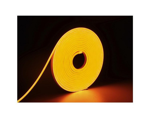 Fita Led Neon Flex 8w 220v 120 Led/m Ip65 Laranja Tas Fll (metro Linear) 