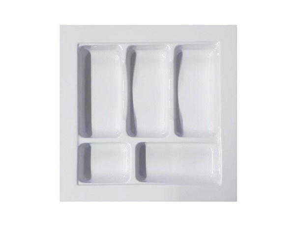 Divisor Talheres 425x430mm Og-101 Branco Id (peça) 